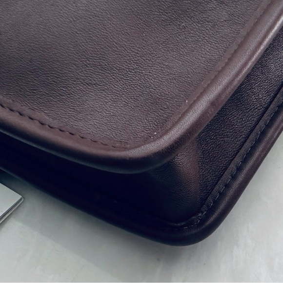 COACH VINTAGE MAHOGANY BROWN STATION BAG  K4 1994 vintage bag - Picture 4 of 10